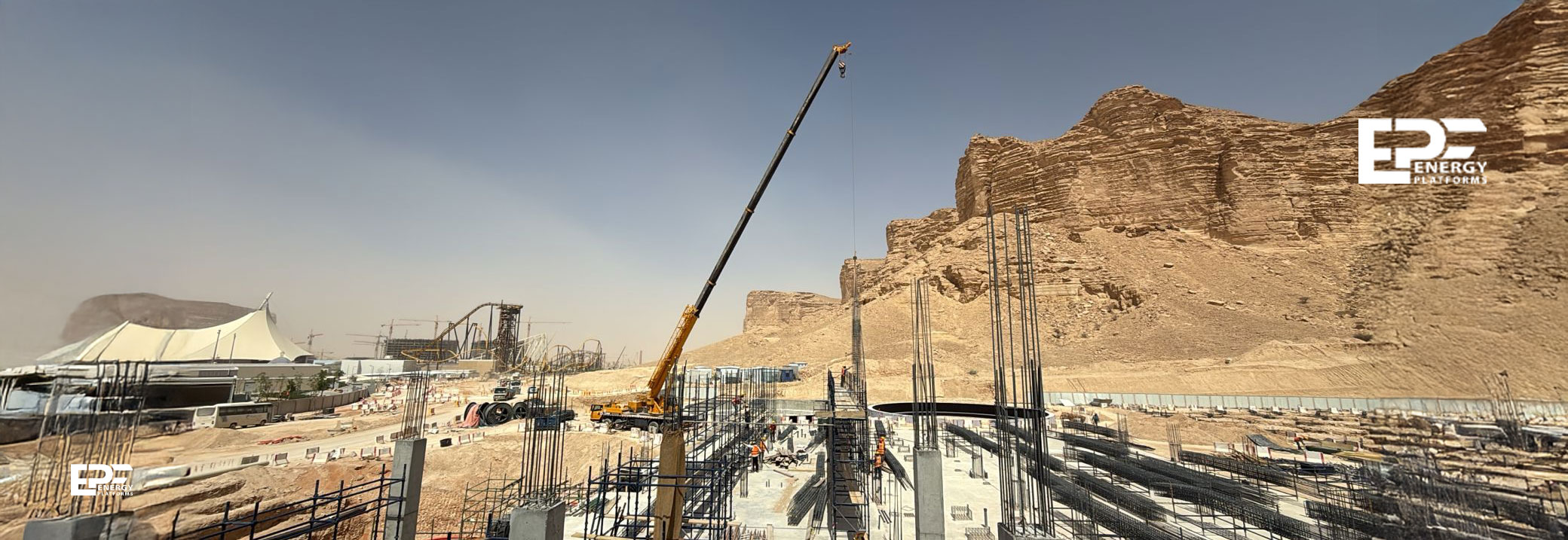 Qiddiya city and construction progress