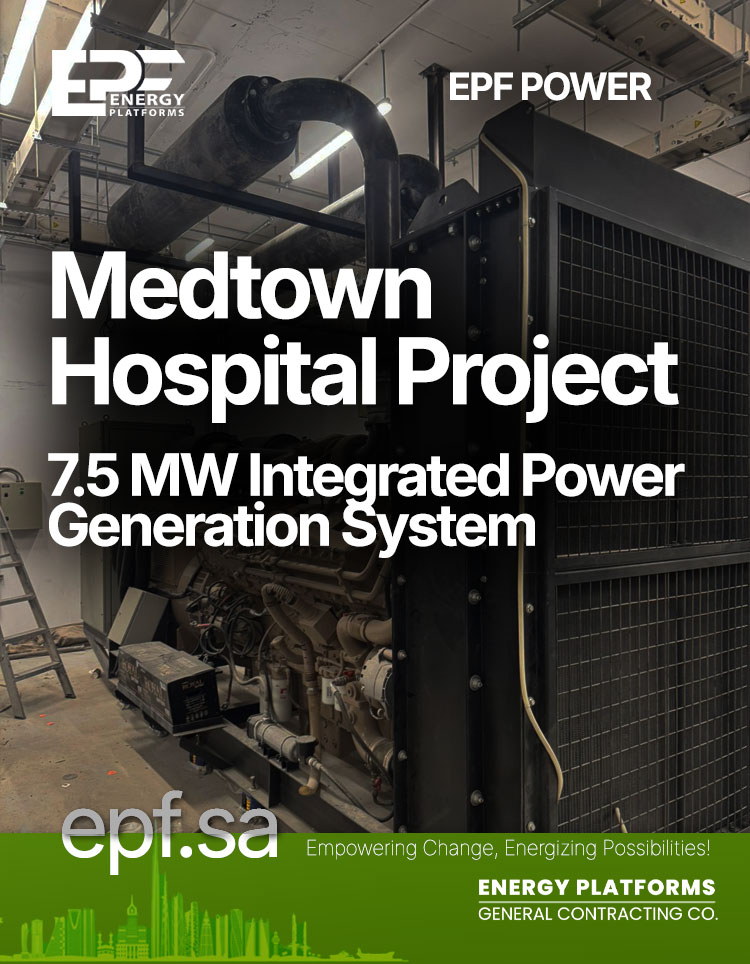 Medtown Hospital Project – 7.5 MW Integrated Power Generation System