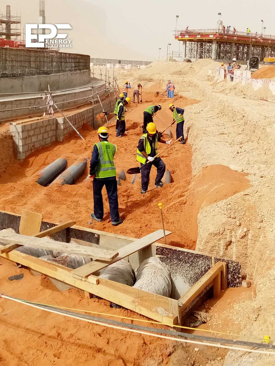 Safety-first operations at EPF site