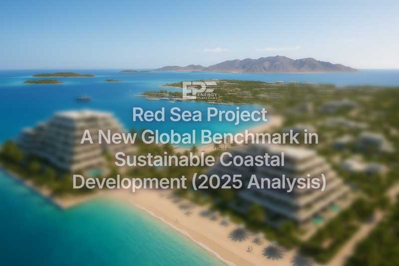 Aerial view of Red Sea islands