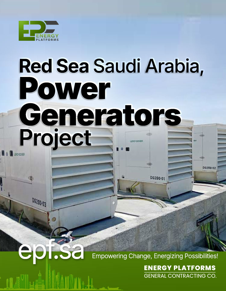 Red Sea Saudi Arabia, Power Generators - Project